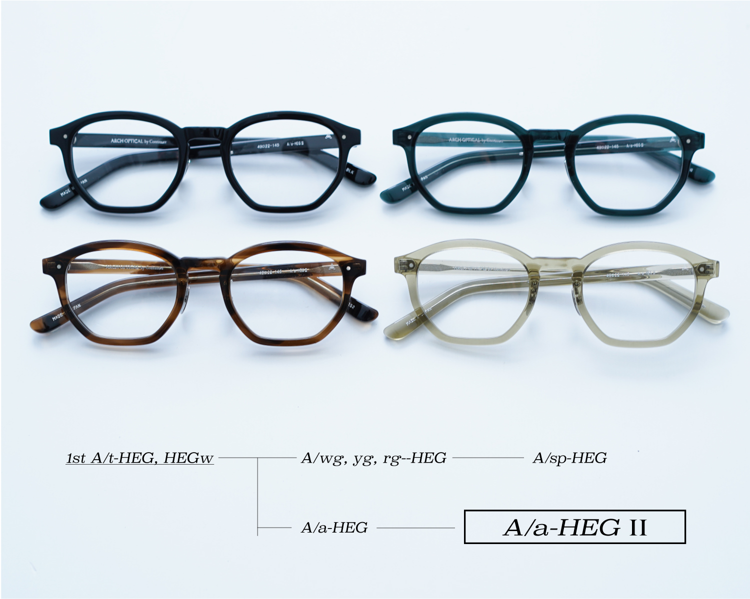 ARCH OPTICAL A/a-HEG Ⅱ - BRS2 度入り眼鏡 | www.carmenundmelanie.at